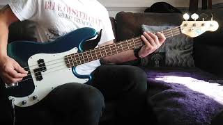 Saltcoats man plays quotBest I Canquot by Queensrÿche Bass cover queensryche heavymetal basscover [upl. by Enyamart]