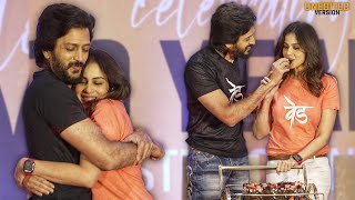 Riteish Deshmukh with wife Genelia Deshmukh  Celebrating 20 Years Together  COMPLETE VIDEO [upl. by Letniuq]