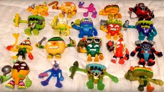 Grossery Gang FULL SET All The Gross Action Figures so far [upl. by Able]