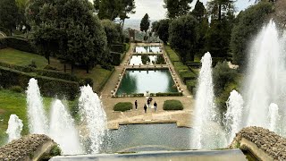 Villa D’Este in TIVOLI ITALY [upl. by Adigirb85]