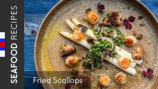 Pan Fried Queen scallops  Recipe [upl. by Esirec869]