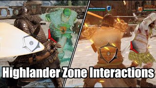 New Unique Zone Interactions For Honor [upl. by Moreta]