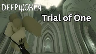 Completing Trial of One Deepwoken  Roblox [upl. by Janette]