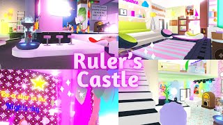 Rulers Castle in Roblox ADOPT ME  A GLAMOROUS Build [upl. by Beatrice]