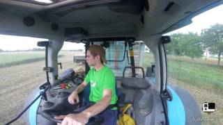 GoPro  Landini Landpower 135  Bossini  Insilato frumento 2017 [upl. by Alicea]