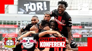 32Auftaktsieg von Bayer 04 Leverkusen 🆚 RB Leipzig  Bundesliga 1 Spieltag [upl. by Lettig]