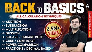 All Calculation Tricks in One Video  Master Addition Subtraction Multiplication SquareCube Root [upl. by Jablon]