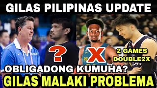 Gilas Pilipinas Updates GILAS MALAKI PROBLEMA  TARGET ng GILAS  DOUBLE 2X si Kai sa 2 Games [upl. by Nnewg196]