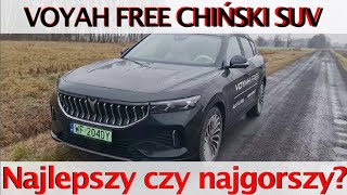 Motodziennik  pierwszy test VOYAH FREE  Chiński elektryczny SUV premium Z żalem i przykrością [upl. by Luane]