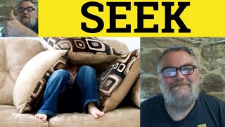 🔵 Seek Sought  Seek Meaning  Sought Examples  English Vocabulary [upl. by Mateusz]