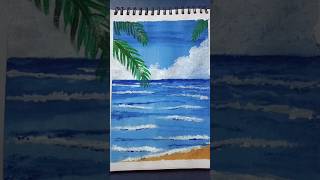 Sea beach drawing newsong song music love shortvideo art hindugoddrawing youtubeshorts sea [upl. by Sibie202]