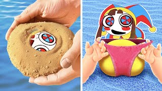 Who is Hiding in the Sand🤡😱 Genius Gadgets And Hacks For The Best Parents [upl. by Rahr]