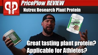 Nutrex Plant Protein Review  The Athletes Plant Protein [upl. by Aim]