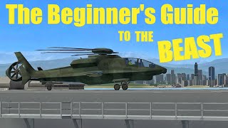 VTOL VR How to fly the AH94 Attack Helicopter Beginners Guide [upl. by Olzsal678]