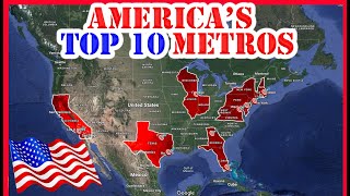 What is a Metro Area  Americas 10 LARGEST Metros and Why People LOVE Them [upl. by Mckenna]