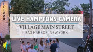 Hamptonscom  LIVE 4K Main Street Sag Harbor Village New York [upl. by Sweyn]