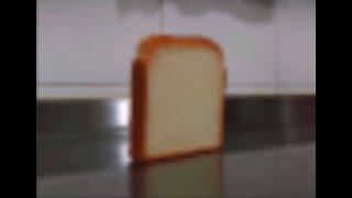 Piece of Bread Falling Over and Getting Back Up 1 Hour [upl. by Ive482]