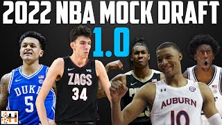 2022 NBA Mock Draft 10 [upl. by Eenar]