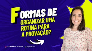 Organização da rotina para aprovação do RM2 [upl. by Lourie]