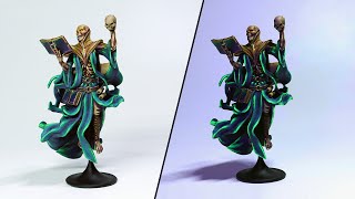 3D Printed Glowing lich [upl. by Pahl]