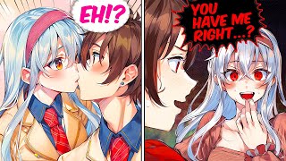 Manga Dub Accidental Kiss With a Girl But She Turned Out To Be a Yandere Romcom [upl. by Gipps117]