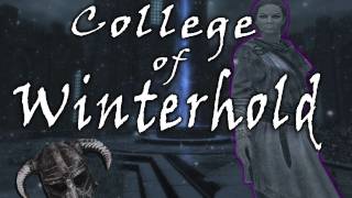 Skyrim How To Get Into the College of Winterhold Mage Guild [upl. by Fein647]