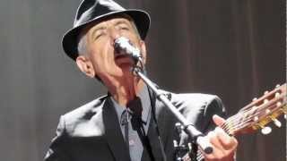 Leonard Cohen  The Partisan live at Wembley Arena London 2012 [upl. by Lahsiv]