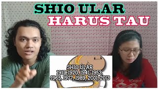 SHIO ULAR HARUS TAU TERNYATA BEGINI KARAKTER DAN KEPRIBADIAN SHIO ULAR [upl. by Cedric]