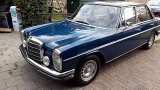 Mercedes 200d w115 start and walkaround [upl. by Giuseppe]