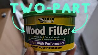 How to use two part wood filler [upl. by Carmelita]