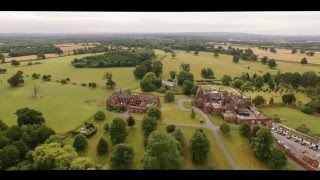 Country hotel  aerial drone film of The Elvetham [upl. by Enovahs]