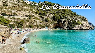 La Granadella Javea Spain Drone FootageCrystal Clear Water [upl. by Truda]