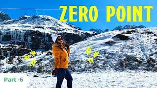 Zero Point Sikkim  North Sikkim Tour  Lachung to Zero point  Sikkim in Winters [upl. by Hassin]