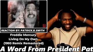 Freddie Mercury  Living On My Own 1993 Remix Remastered REACTION VIDEO [upl. by Janeta]