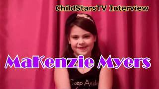 MaKenzie MyersPageant Girl Interview [upl. by Hukill]