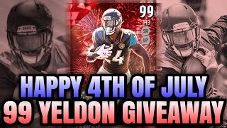 99 YELDON GIVEAWAY HAPPY 4TH LAWYER MILLOY [upl. by Kirit]