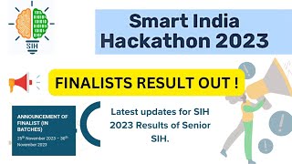 Smart India Hackathon SIH 2023 Results out  sih sih2023 smartindiahackathon upvillaupdate [upl. by Neale577]