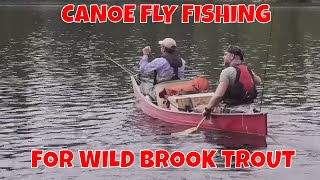 Canoe Fly Fishing for Brook Trout  Temagami [upl. by Evangelist]