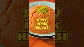 Sütlü İrmik Helvası 😋 yemekcom irmikhelvasi irmikhelvasıtarifi [upl. by Salomon165]