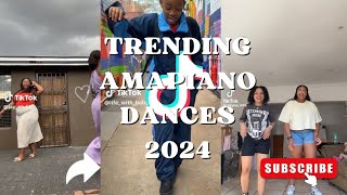 Best of amapiano dance challenges 2024 [upl. by Maurili898]