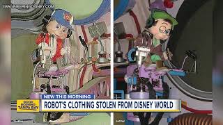 Retired Wonders of Life robots clothing stolen from Walt Disney World [upl. by Ynatil43]