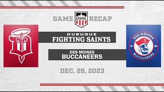 Exit Realty Game Recap Dec 29 vs Des Moines [upl. by Oiralih]