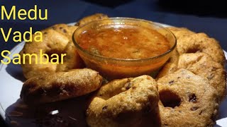 Sambar vada Medu vada recipe Vada sambar jahirashaikh824 [upl. by Brenan464]