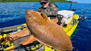 KAYAKER CATCHES GIANT FISH  real or fake [upl. by Silden]