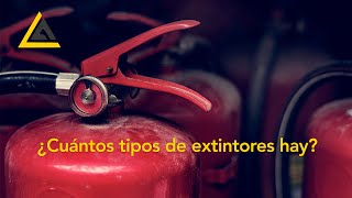 ¿Cuántos tipos de extintores hay [upl. by Lohse548]