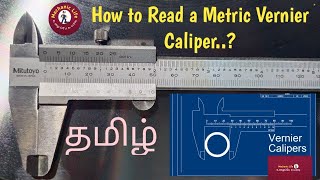 How to Read a Metric Vernier Caliper   vernier caliper vtlcncking7 [upl. by Beitris]