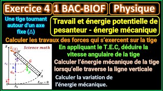 Énergie potentielle amp énergie mécanique Exercice 1 [upl. by Buschi]