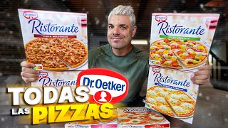 PROBANDO TODAS las PIZZAS de RISTORANTE 🍕 ¿LAS MEJORES PIZZAS CONGELADAS de SUPERMERCADO [upl. by Rabassa]