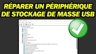 Comment Résoudre Un Problème De Périphérique De Stockage De Masse USB  Pas à Pas [upl. by Roid127]