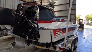 Mercury Racing 300R Powered Chaudron Pro S25 Lands in Miami Initial Impressions [upl. by Sirkin]